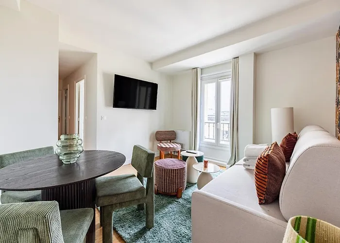 # 4people # 1bedroom # Champselysees # Ac Lejlighed